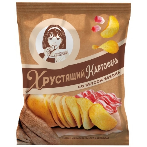 Чипсы Хрустящий картофель Бекон 40 г