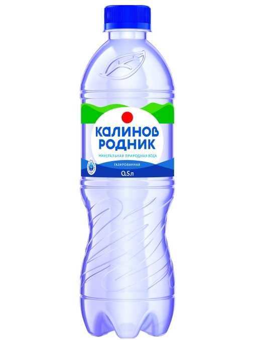 Вода Калинов Родник с газом 500 мл ПЭТ