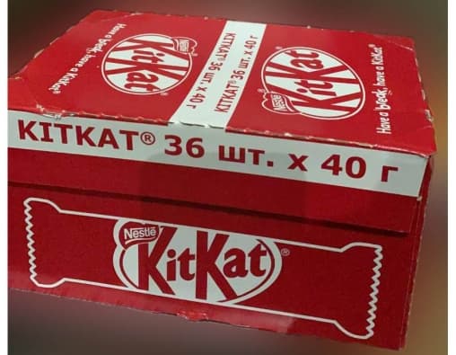Батончик шоколадный KitKat с хрустящей вафлей 40гр