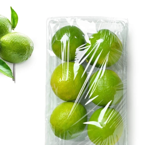 Пищевая полиэтиленовая пленка 450 мм × 100 м толщиной 5.5 мкм