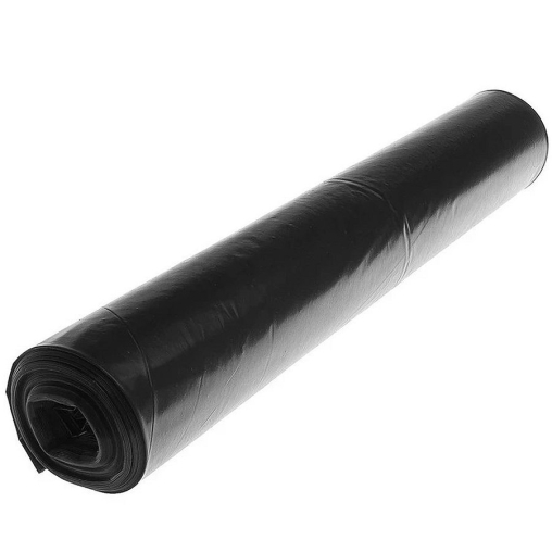 Мешки мусорные ПВД 240 л Черные 90×140 см 80 мкм в рулоне 10 шт.