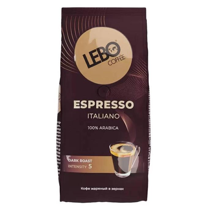 Кофе в зернах LEBO Espresso ITALIANO 1000 г