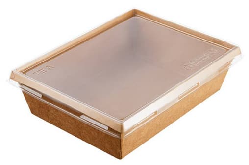 Крышка для контейнера OneClick400 115×150 плоская прозрачная