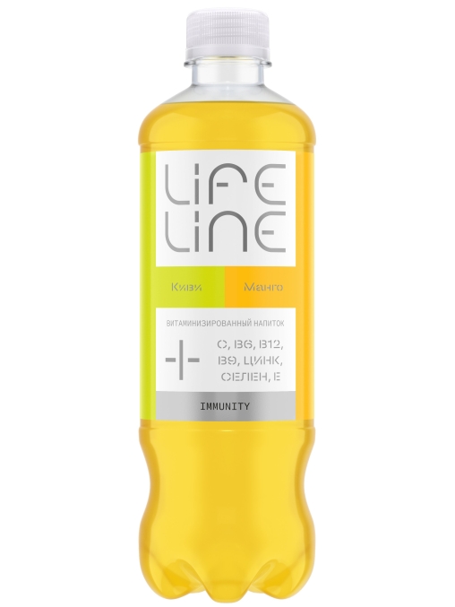 Тонизирующая вода LifeLine Immunity Манго Киви 500 мл ПЭТ