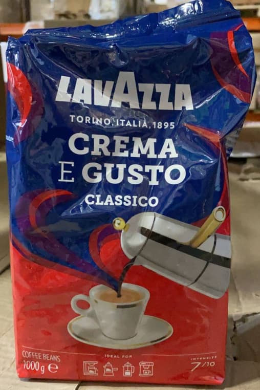 Кофе в зернах Lavazza CREMA e GUSTO Classico 1000 гр