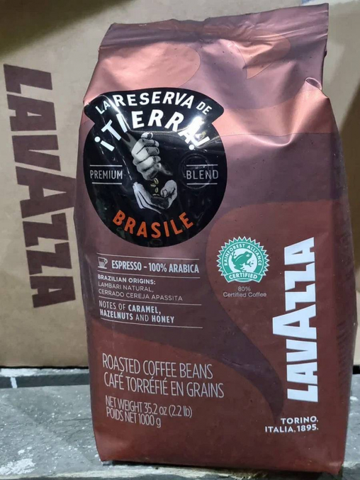 Кофе в зернах Lavazza ¡TIERRA! Brasile 100% Arabica 1000 г