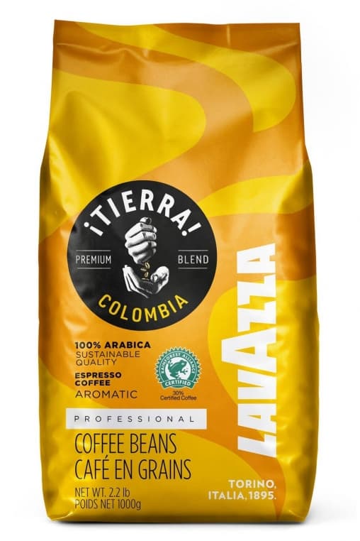 Кофе в зернах Lavazza ¡TIERRA! Colombia 1000 г (1 кг)