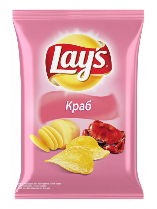 Чипсы Lays Краб 37 г