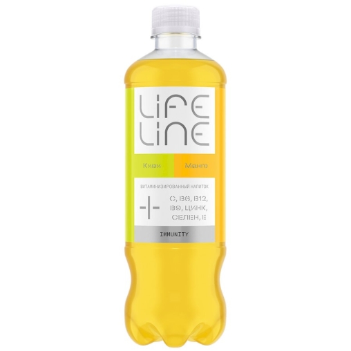Напиток витаминизированный LIFELINE Immunity МАНГО-КИВИ негазированный 500 мл ПЭТ