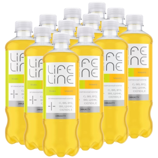 Напиток витаминизированный LIFELINE Immunity МАНГО-КИВИ негазированный 500 мл ПЭТ