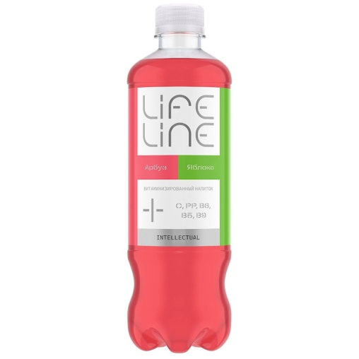 Напиток витаминизированный LIFELINE Intellectual АРБУЗ-ЯБЛОКО негазированный 500 мл ПЭТ