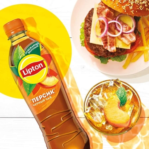 Чай Lipton Tea Персик 500 мл ПЭТ