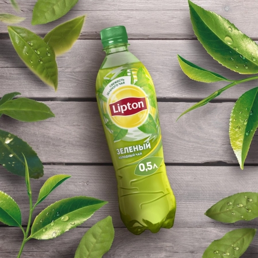 Чай Зеленый Lipton Tea 500 мл ПЭТ