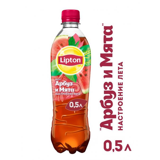 Чай Lipton Tea Арбуз Мята 500 мл ПЭТ