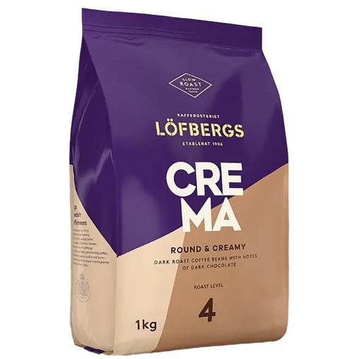 Кофе в зернах Lofbergs Crema 1000 г