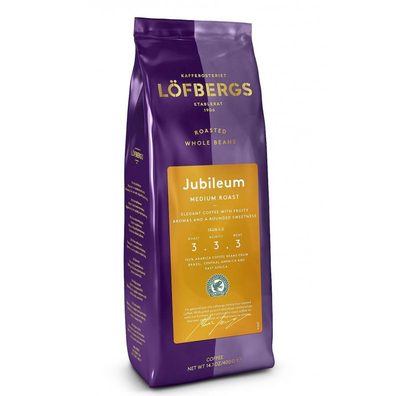 Кофе в зернах Lofbergs Jubileum 400 г