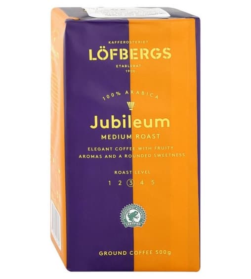 Кофе молотый Lofbergs Jubileum 500 г