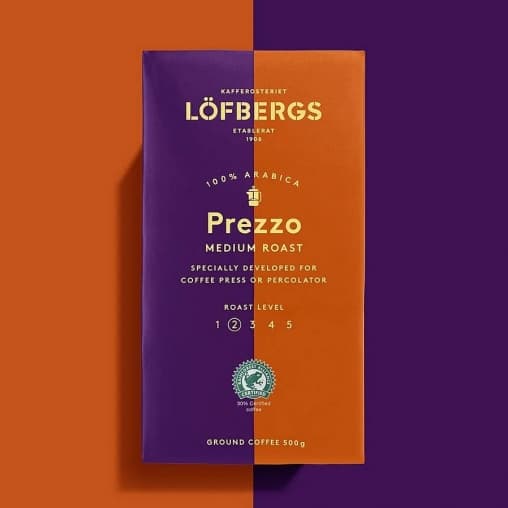 Кофе молотый Lofbergs Prezzo 500 г