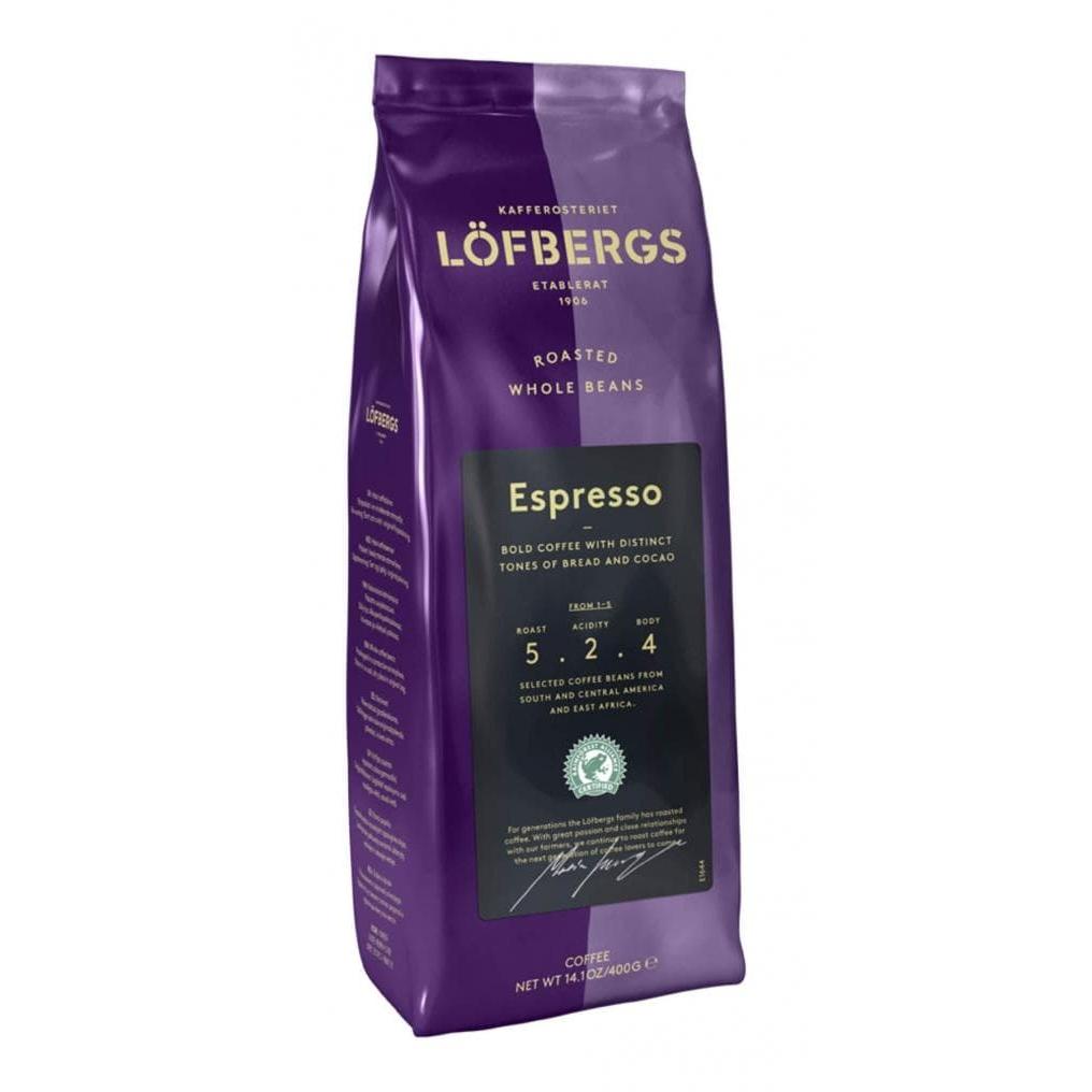 Кофе в зернах Lofbergs Espresso 400 г