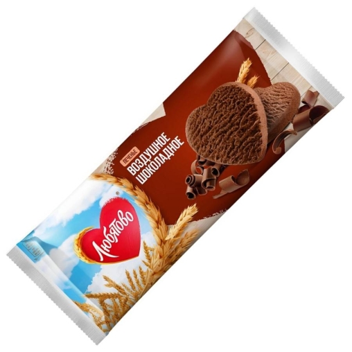 Печенье Любятово Воздушное шоколадное 200 г