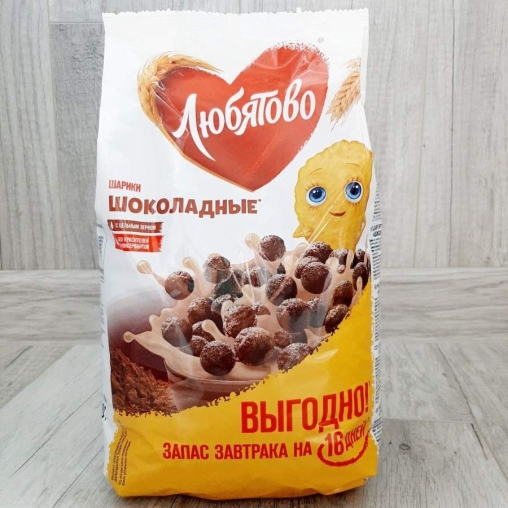 Шарики ЛЮБЯТОВО Шоколадные 500 г