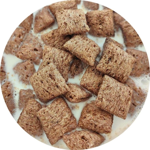 Подушечки злаковые Любятово с молочной начинкой 500 г