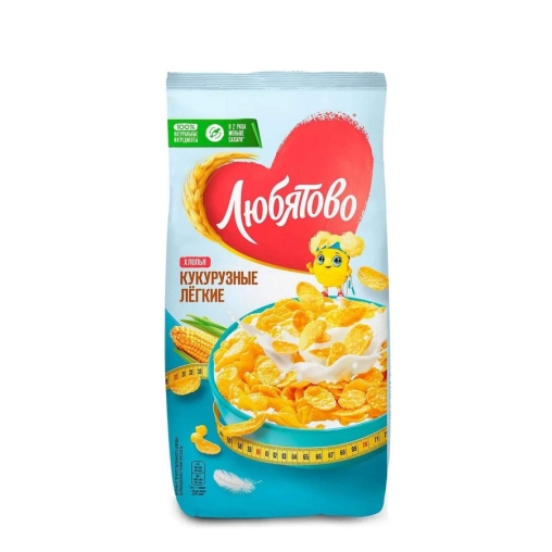 Хлопья Любятово Кукурузные лёгкие 270 г