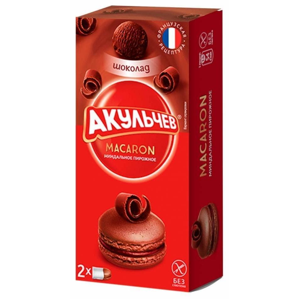 Macaron с шоколадом Акульчев 24 г