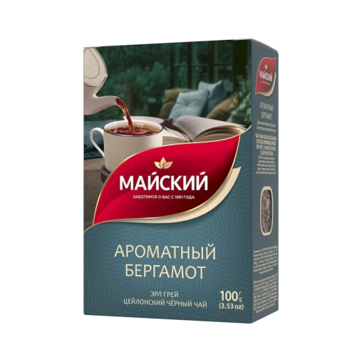 Чай черный Майский Ароматный Бергамот 100 г