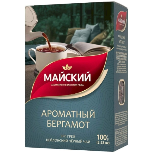 Чай черный Майский Ароматный Бергамот 100 г