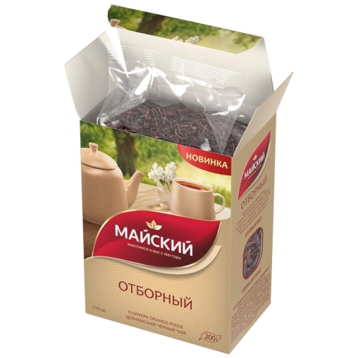 Чай черный Майский Отборный цейлонский 200 г