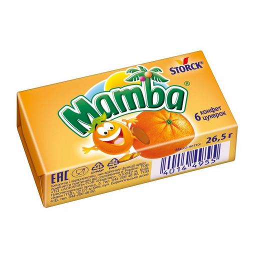 Конфеты жевательные Mamba 26,5 г