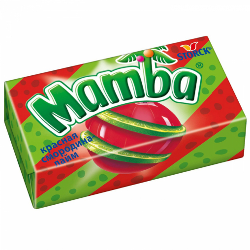 Конфеты жевательные Mamba 2 в 1 по 26,5 г