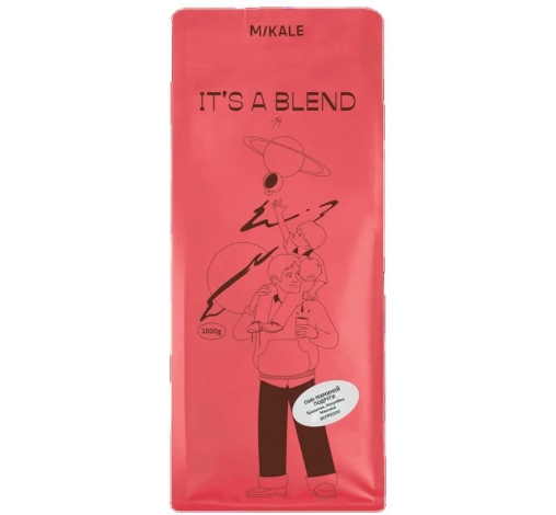 Кофе в зернах Mikale It's a Blend СЫН МАМИНОЙ ПОДРУГИ арабика 1000 г