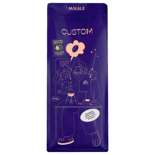 Кофе в зернах Mikale custom эспрессо арабика Бразилия Бобы тонка 1000 г