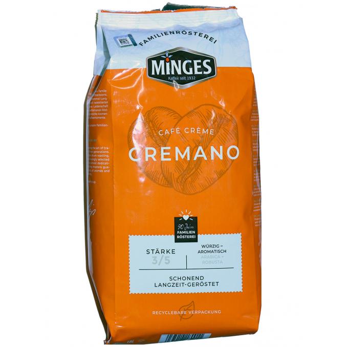 Кофе в зернах Minges Cafe Cremano 1000 г