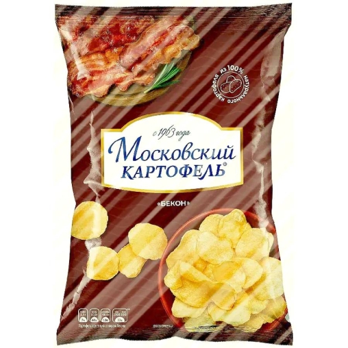 Чипсы Московский картофель Бекон 60 г