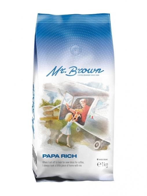 Кофе в зернах MrBrown Papa Rich 1000 г