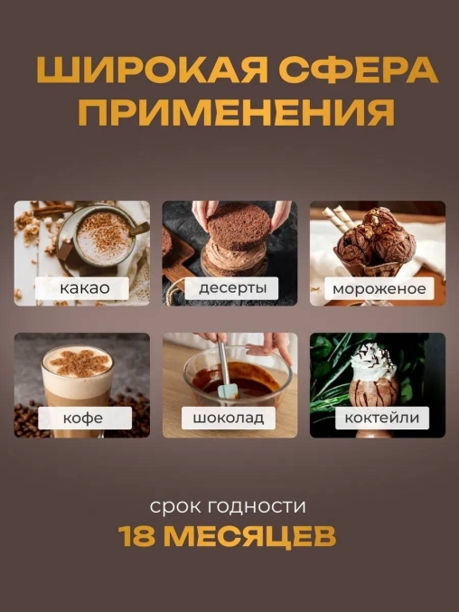 Горячий шоколад NevelVend Шоколадно-мятный гранулированный 5% жирн. 1000 г