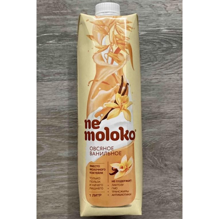 Напиток NEMOLOKO овсяное Ванильное 3,2% тетрапак с крышкой 1000 мл