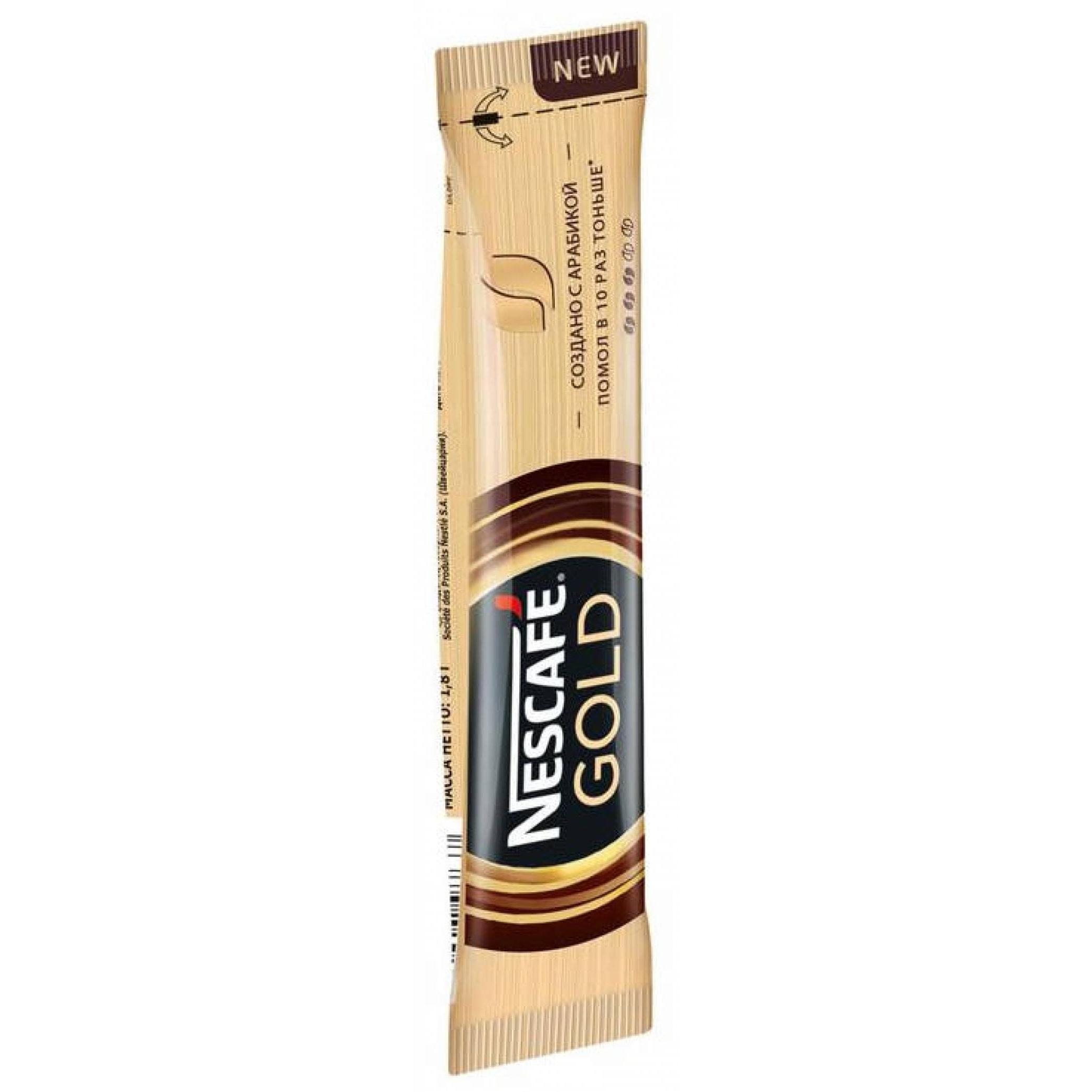 Кофе растворимый в стиках Nescafe Gold