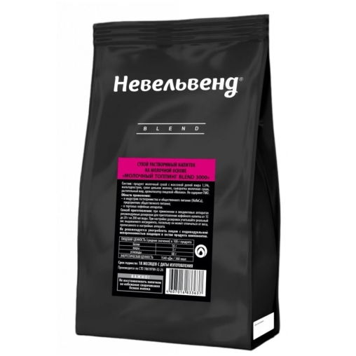 Топпинг молочно-растительный Nevelvend BLEND 3000 жирность 4,5% пакет 500 г