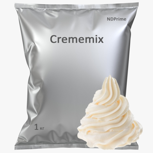 Сухие растительные кондитерские сливки ND Prime CREMEMIX Экстра Топпинг для взбитого крема 1000 г