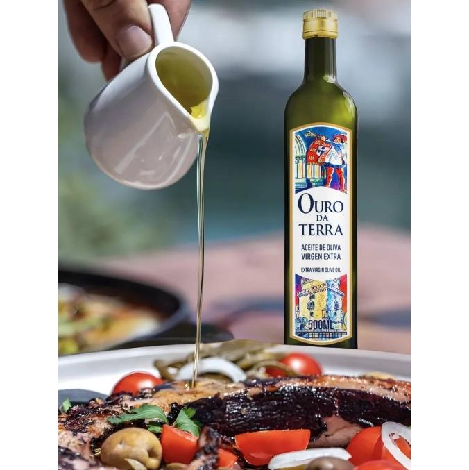 Масло оливковое нерафинированное OURO DA TERRA Extra Virgin Oil стекло 1000 мл