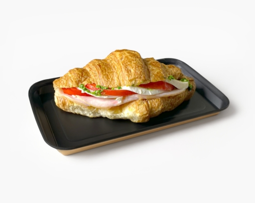 Лоток пищевой OnePlatter Черный/ Крафт 225×135×12 мм для фасовки Лоток пищевой OnePlatter Черный/ Крафт 225×135×12 мм для фасовки