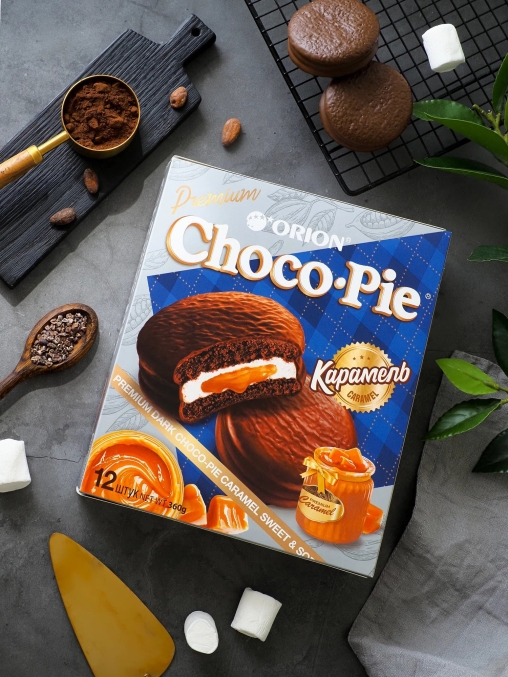 Orion Choco Pie Dark Карамель 30 г