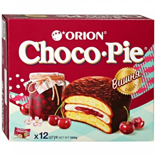 Orion Choco Pie Вишня 30 г