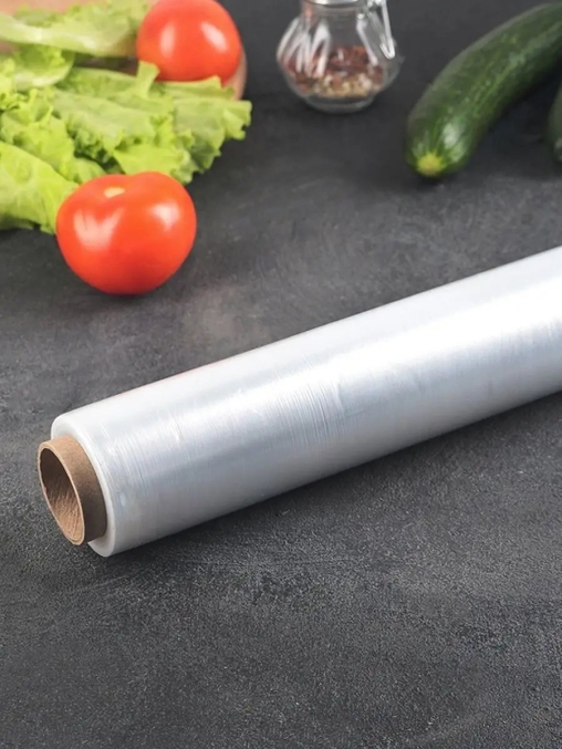 Пищевая полиэтиленовая пленка Десногор 450 мм × 300 м толщиной 5.5 мкм