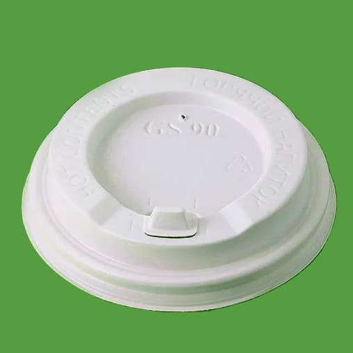 Крышка Белая с клапаном EcoCups d=90