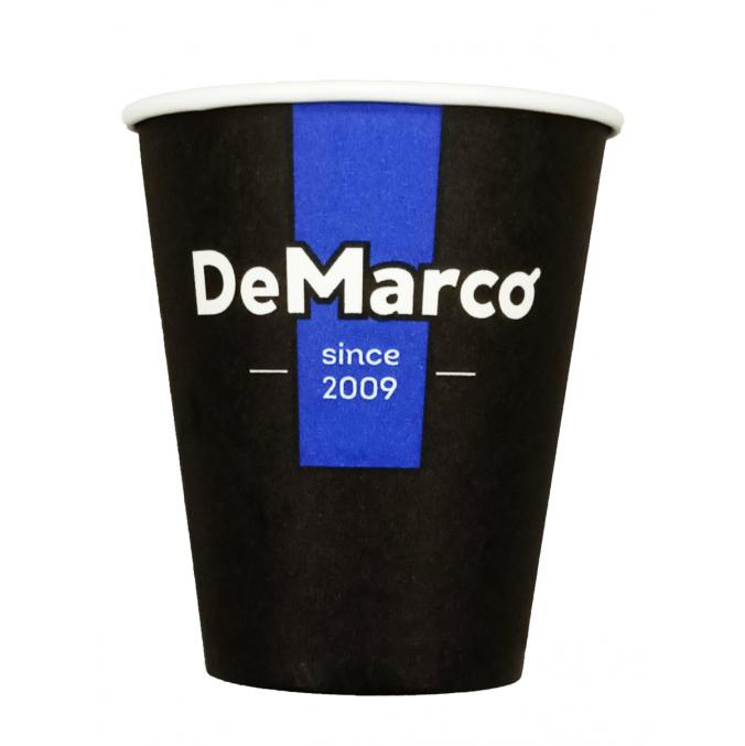 Бумажный стакан ECO CUPS DeMarco d=70.3 165 мл